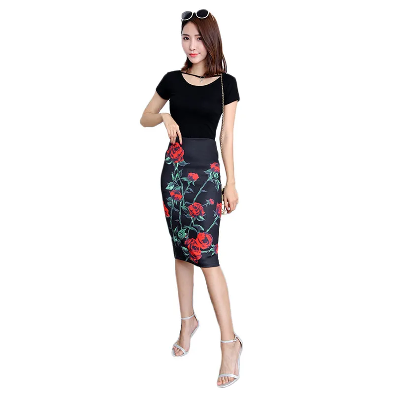 Sexy Skirts Women 2019 New Spring Summer Korean Elegant Slim Skirts Floral Print Office Back Zipper Pencil Skirts Feminina LD820
Sexy Skirts Women 2019 New Spring Summer Korean Elegant Slim Skirts Floral Print Office Back Zipper Pencil Skirts Feminina LD820
