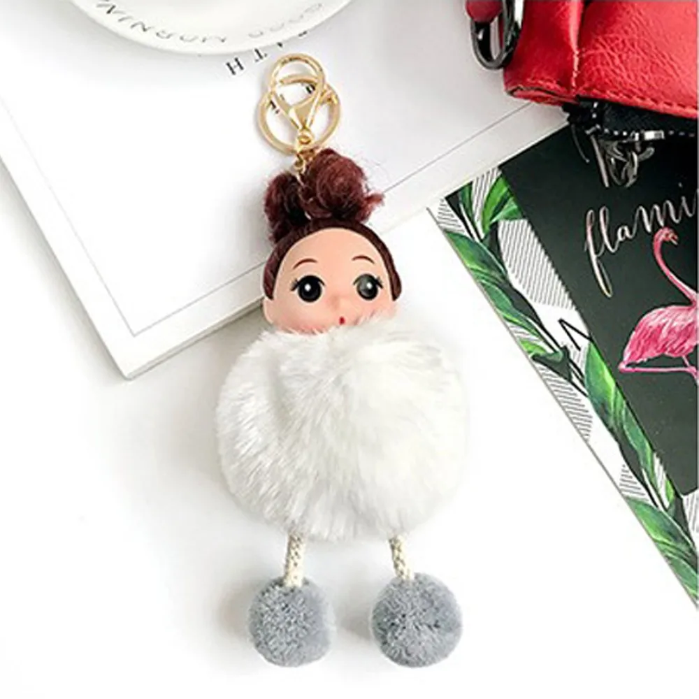 Cute Cartoon Baby Plush Doll Key Chain Phone Bag Car Ornament Lovely Keychains For Ladies Girls Gifts
Cute Cartoon Baby Plush Doll Key Chain Phone Bag Car Ornament Lovely Keychains For Ladies Girls Gifts