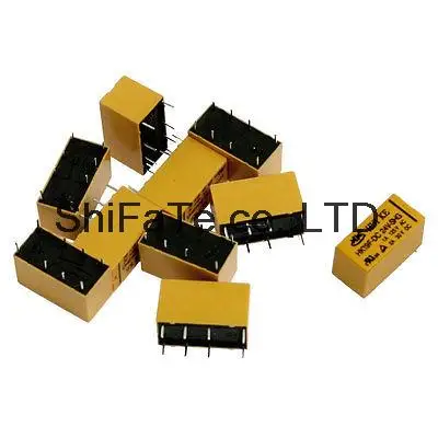 10 Pcs HK19F 2NO 2NC DC 5/9/12/24V Coil 1A/125VAC 2A/30VDC 8 Pins PCB Power Relay
10 Pcs HK19F 2NO 2NC DC 5/9/12/24V Coil 1A/125VAC 2A/30VDC 8 Pins PCB Power Relay