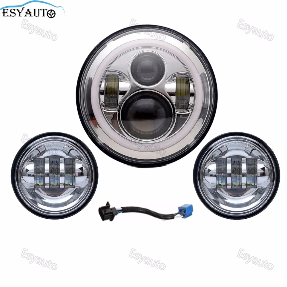 Передняя фара с диагональю 7 дюймов
Передняя фара с диагональю 7 дюймов