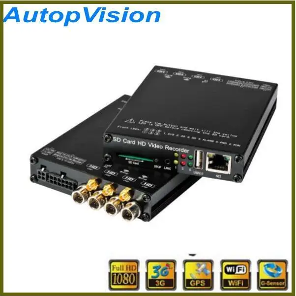 hot sale 1080P 3G GPS WIFI Vehicle mobile DVR h.264 car alarm monitoring system HDVR004 + 4 HD extension cord + 4 cameras
hot sale 1080P 3G GPS WIFI Vehicle mobile DVR h.264 car alarm monitoring system HDVR004 + 4 HD extension cord + 4 cameras