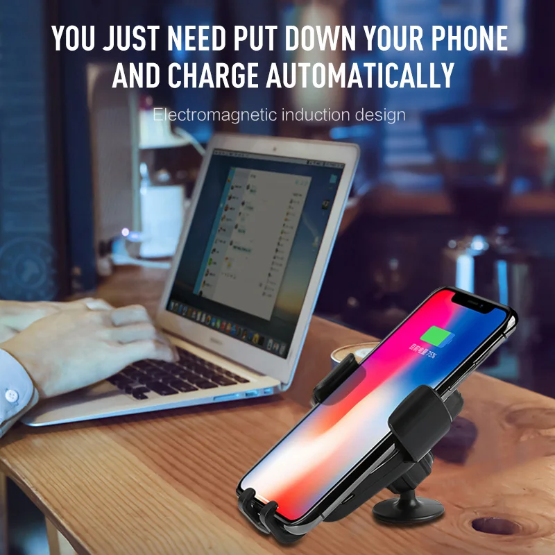 Зарядное устройство для iphone QI Беспроводной держатель xs max X зарядные устройства
