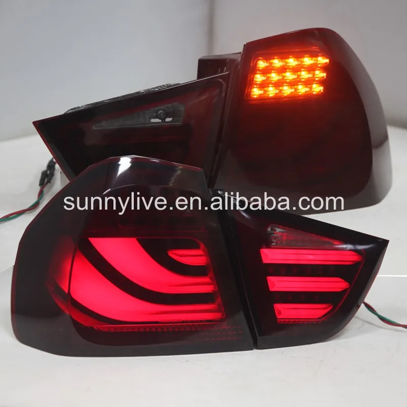 2009-2012 E90 320i 323i 325 330 335 LED Rear Light dark Red