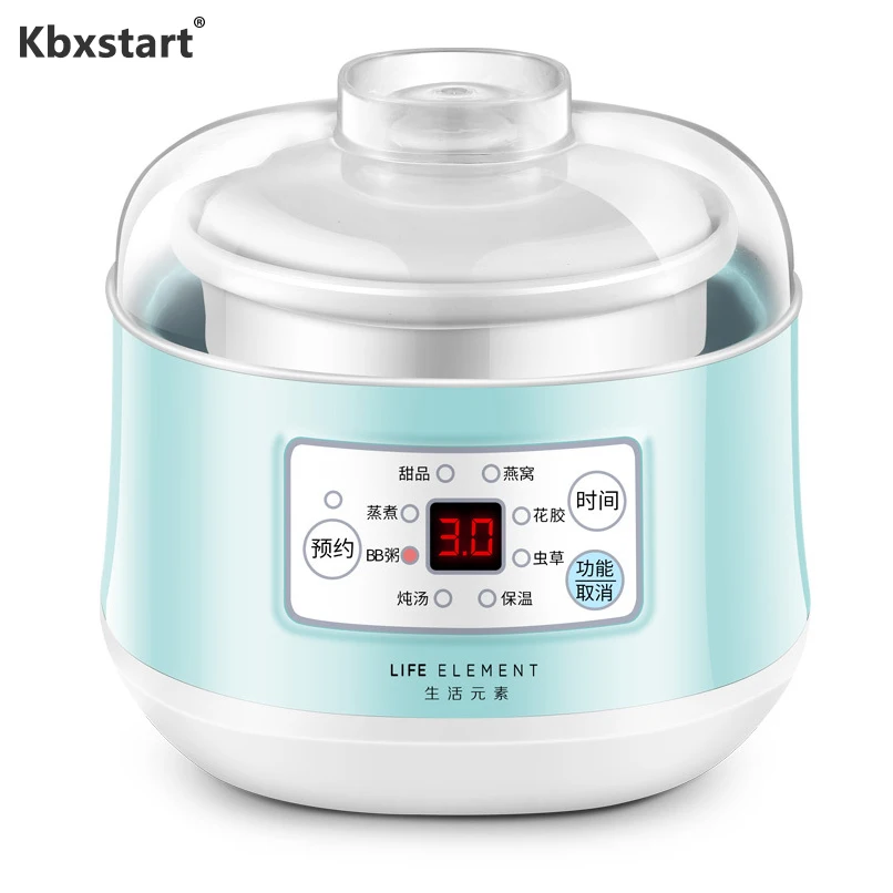 Kbxstart 120 Вт многофункциональная мультиварка, бытовая Паровая тушь, керамическая подкладка, суп, каша, Детская добавка, кастрюля, Кухонная маш...
Kbxstart 120 Вт многофункциональная мультиварка, бытовая Паровая тушь, керамическая подкладка, суп, каша, Детская добавка, кастрюля, Кухонная маш...