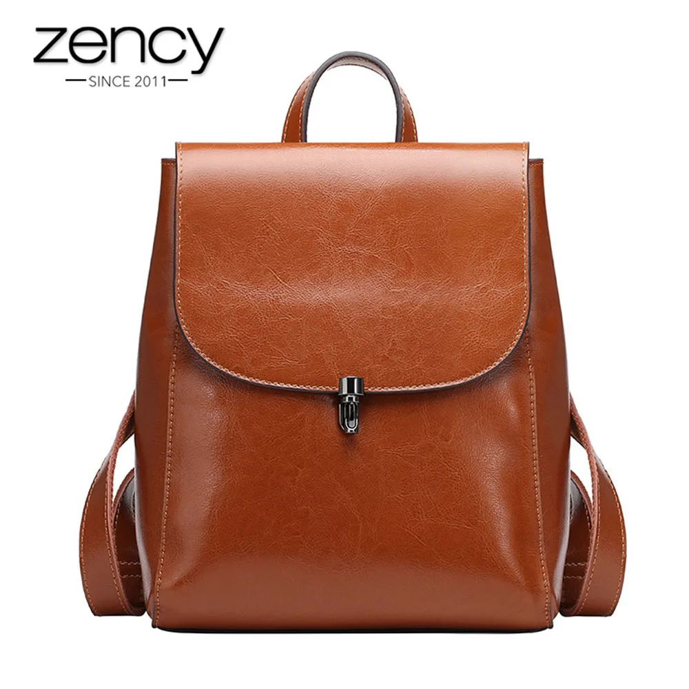 Рюкзак Zency женский из 100% натуральной кожи, модная повседневная дорожная сумка, школьный ранец в стиле преппи для девушек
Рюкзак Zency женский из 100% натуральной кожи, модная повседневная дорожная сумка, школьный ранец в стиле преппи для девушек