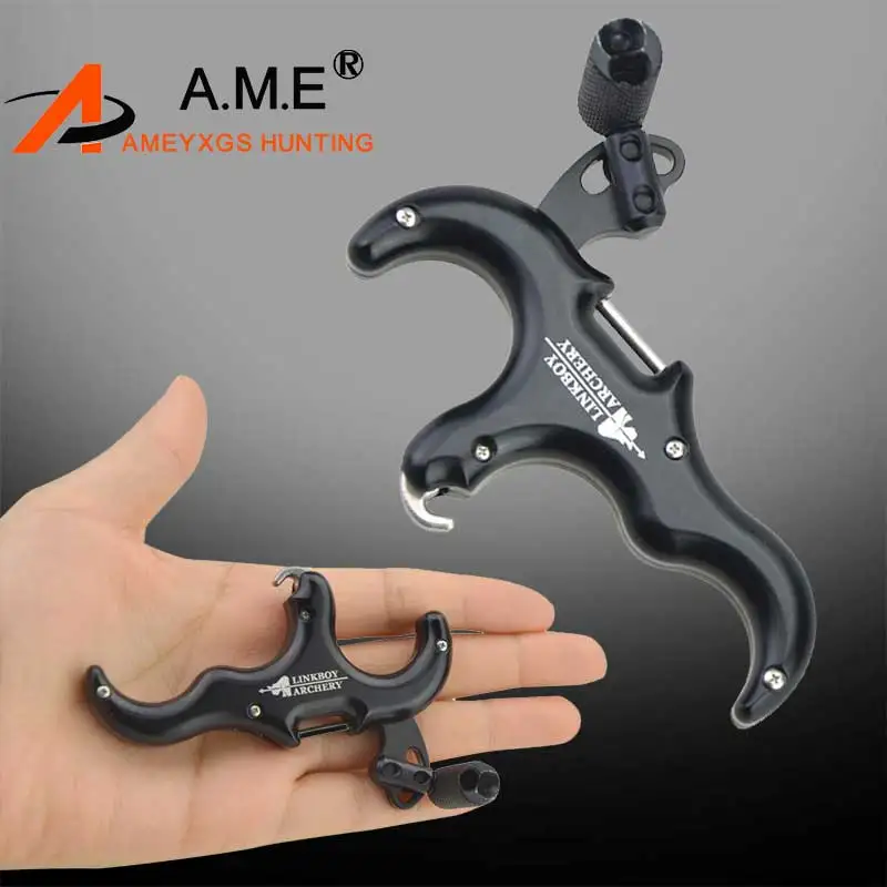 1PC LH/RH 3 Fingers Automatic Trigger Release for Compound Bow Stainless Steel Archery Outdoor Shooting Recurve Bow Camping
1PC LH/RH 3 Fingers Automatic Trigger Release for Compound Bow Stainless Steel Archery Outdoor Shooting Recurve Bow Camping