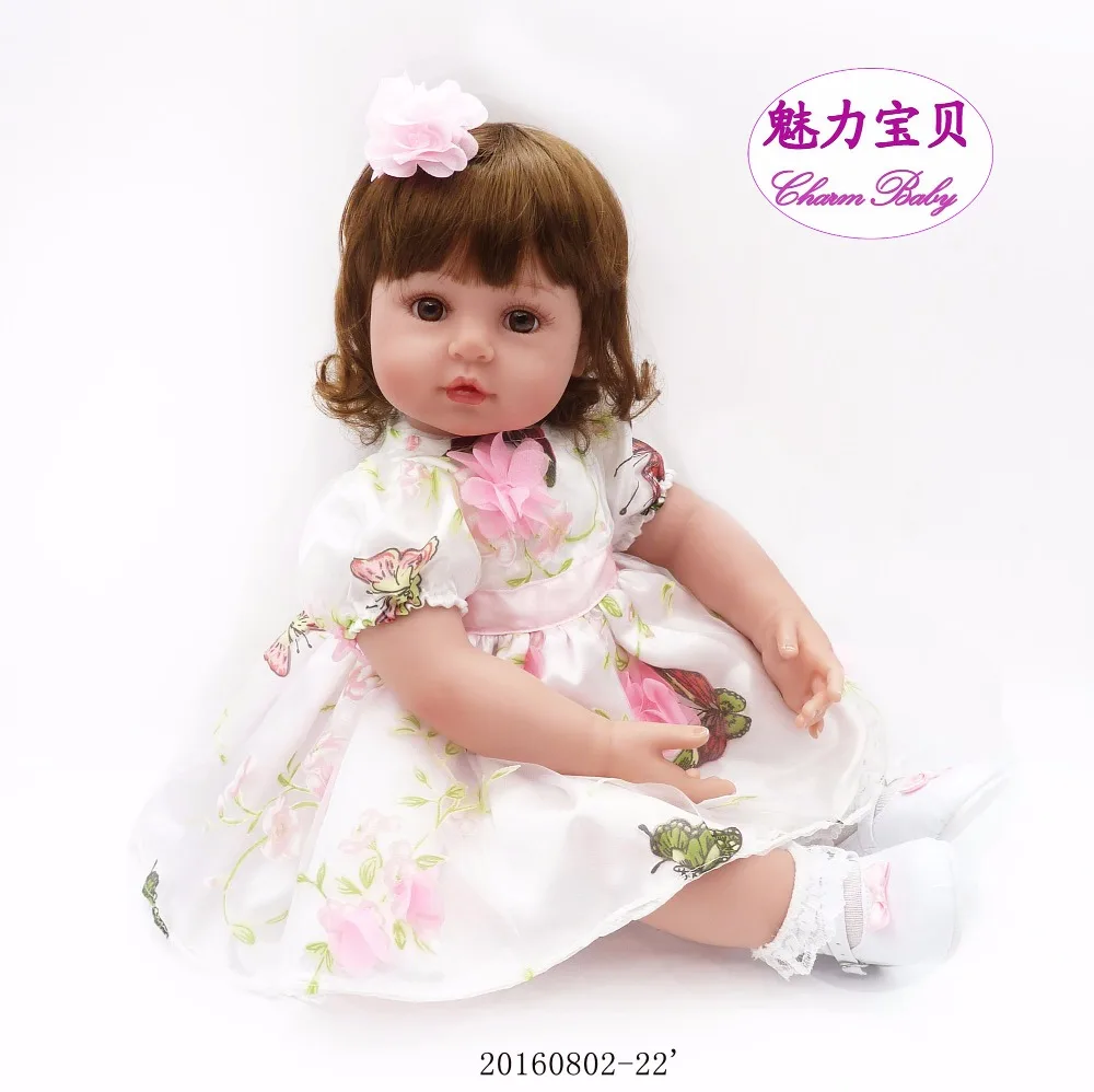 58cm silicone reborn doll Toys as real 23 inch vinyl princess Toddler babies Dolls kids Game birthday gift home sleeping
58cm silicone reborn doll Toys as real 23 inch vinyl princess Toddler babies Dolls kids Game birthday gift home sleeping
