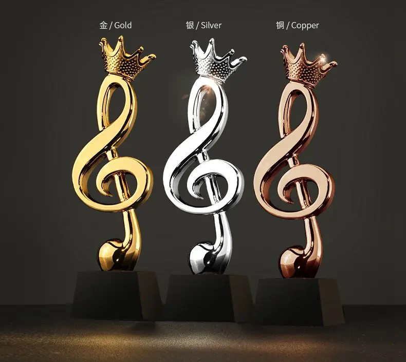 High quality!Creative Crown Metal Resin Trophy Musical Notes Crystal Trophy Singing Competition Champion Awards,Free shipping!
High quality!Creative Crown Metal Resin Trophy Musical Notes Crystal Trophy Singing Competition Champion Awards,Free shipping!
