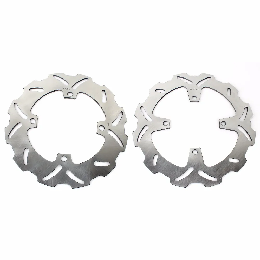 BIKINGBOY For Kawasaki KX 125 KX250 2003 2004 2005 KXF KX-F 250 KX250F 04 05 Front Rear Brake Discs Disks Rotors 250mm 238.5mm
BIKINGBOY For Kawasaki KX 125 KX250 2003 2004 2005 KXF KX-F 250 KX250F 04 05 Front Rear Brake Discs Disks Rotors 250mm 238.5mm