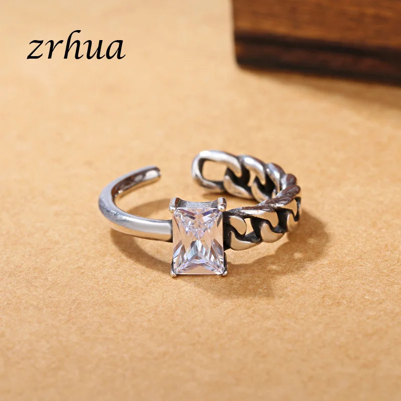 ZRHUA Luxury Female White/blackal Wedding Ring Set 925 Silver Filled Jewelry Promise CZ Stone Engagement Rings For Women
ZRHUA Luxury Female White/blackal Wedding Ring Set 925 Silver Filled Jewelry Promise CZ Stone Engagement Rings For Women