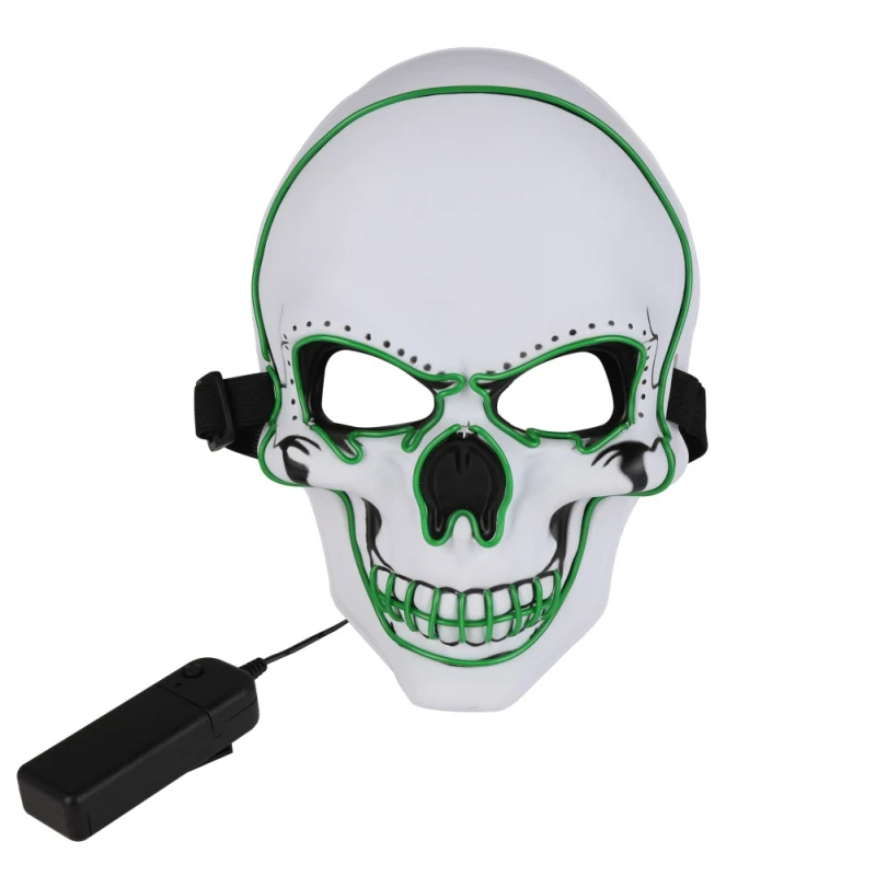 LED Light Up Halloween Party Masks Funny Glow In Dark Horror Masks Festival Cosplay Supplies
LED Light Up Halloween Party Masks Funny Glow In Dark Horror Masks Festival Cosplay Supplies