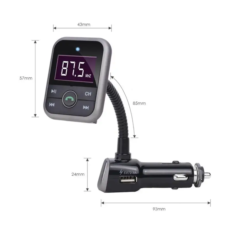 New Superior Quality Bluetooth LCD Car Bluetooth MP3 Player SD USB Remote FM Transmitter Modulator For Phone TR Comfortable
New Superior Quality Bluetooth LCD Car Bluetooth MP3 Player SD USB Remote FM Transmitter Modulator For Phone TR Comfortable