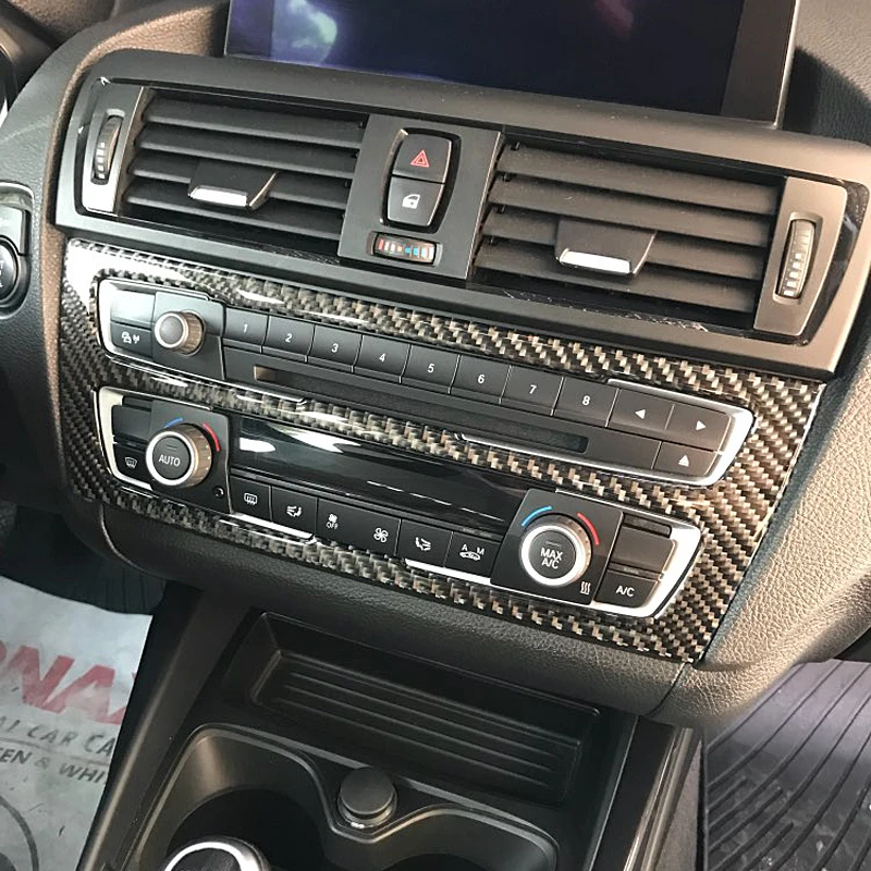 Car Styling Stickers 1 Series Accessories For BMW F20 F21 Carbon Fiber Car Interior Air Conditioning CD Control Panel Cover Trim
Car Styling Stickers 1 Series Accessories For BMW F20 F21 Carbon Fiber Car Interior Air Conditioning CD Control Panel Cover Trim
