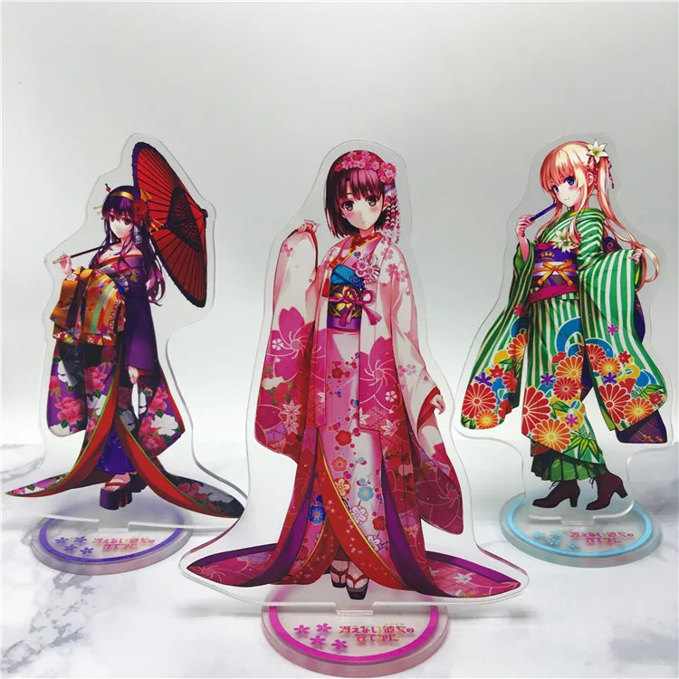 Anime saenai heroine no sodate-kata Acrylic Stand Model Toys Action Figure Pendant toy 15cm double-side gift
Anime saenai heroine no sodate-kata Acrylic Stand Model Toys Action Figure Pendant toy 15cm double-side gift