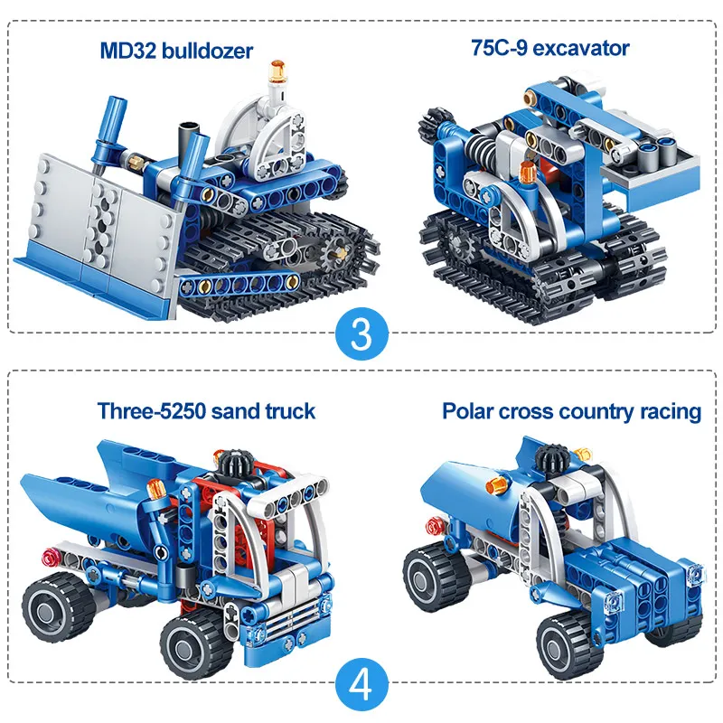 566pcs Construction Vehicle Dump Truck Racing Car Model Building Blocks Compatible High-tech series Truck Bricks Sets Kids Toys
566pcs Construction Vehicle Dump Truck Racing Car Model Building Blocks Compatible High-tech series Truck Bricks Sets Kids Toys