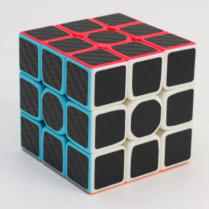 ZCUBE 3X3 Carbon Fiber Sticker Speed Magic Cubes Puzzle Toy Children Kids Gift Youth Adult Professional Instruction | Игрушки и хобби
