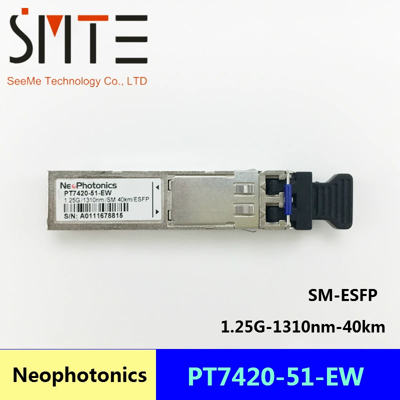 Одномодовый модуль neopotonics PT7420-51-EW 1,25G-1310NM-40KM-ESFP волоконно-оптический приемопередатчик
Одномодовый модуль neopotonics PT7420-51-EW 1,25G-1310NM-40KM-ESFP волоконно-оптический приемопередатчик