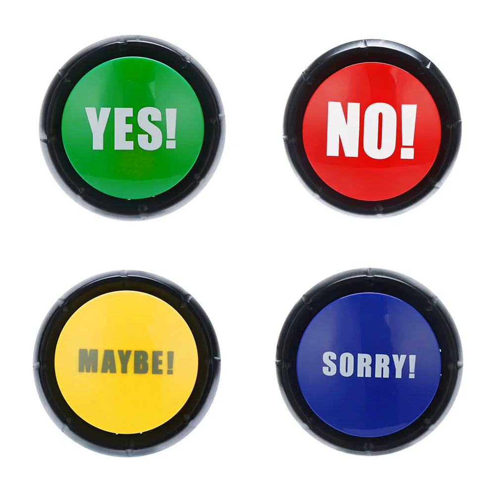 Electronic Round Squeeze Box Toy Sound Button Yes No Button Sound Toys Party Tools Supplies Sounding Toys Holiday Decorations
Electronic Round Squeeze Box Toy Sound Button Yes No Button Sound Toys Party Tools Supplies Sounding Toys Holiday Decorations