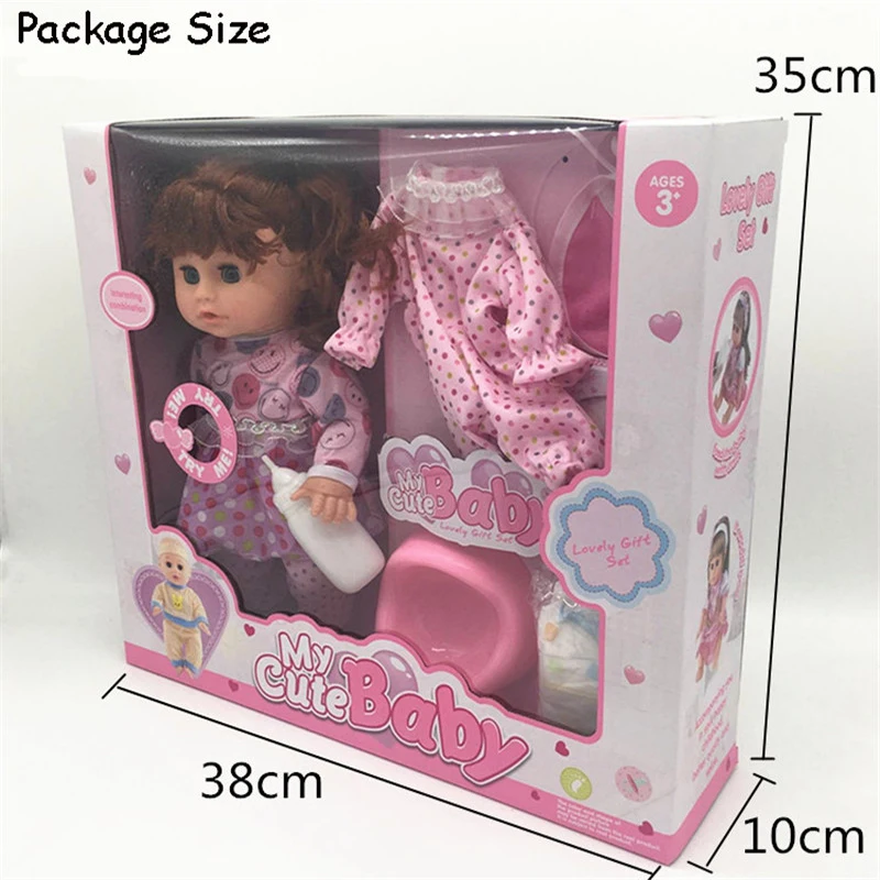 Baby Doll Cute Girl Dolls children Play Dolls Soft 13 inch kawaii talking reborn dolls with blinking eyes birthday Gifts Toys
Baby Doll Cute Girl Dolls children Play Dolls Soft 13 inch kawaii talking reborn dolls with blinking eyes birthday Gifts Toys