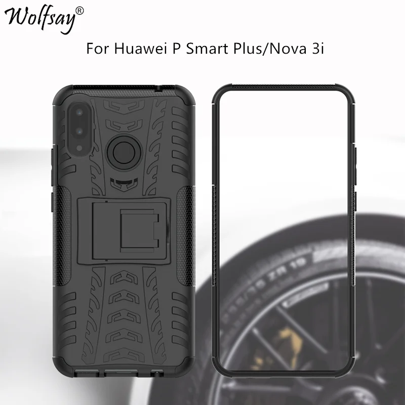 For Case Huawei P Smart Plus Case Shockproof Silicone Plastic Holder Armor Phone Case For On Huawei P Smart Plus Cover INE-LX1
For Case Huawei P Smart Plus Case Shockproof Silicone Plastic Holder Armor Phone Case For On Huawei P Smart Plus Cover INE-LX1