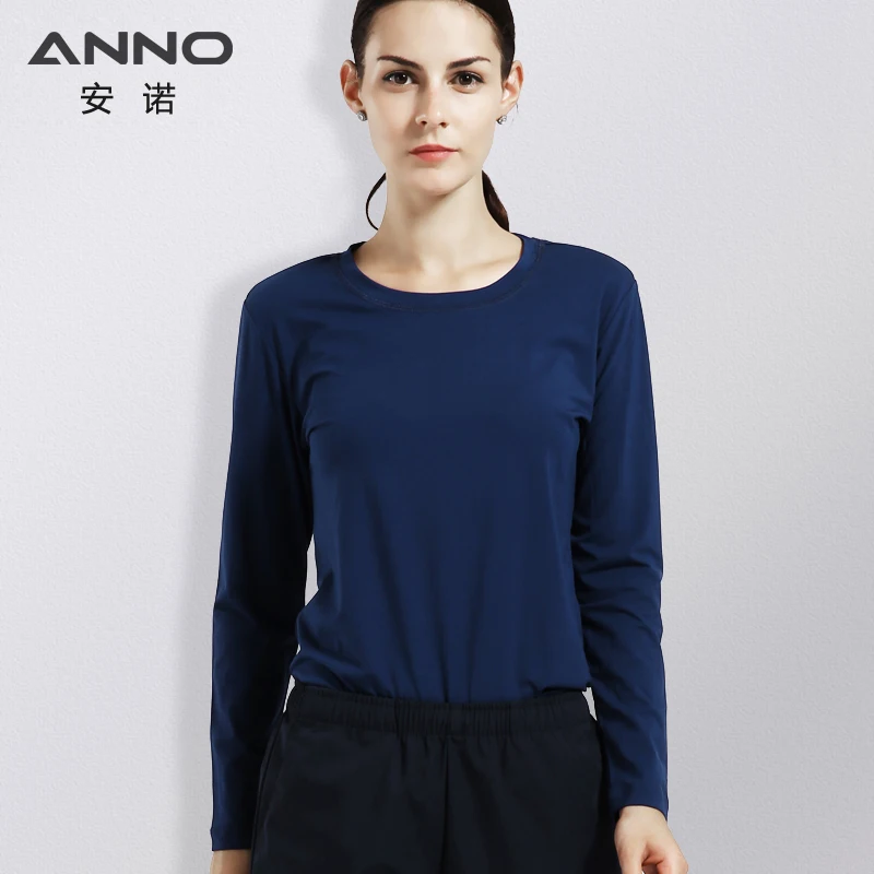 ANNO сохраняет тепло под рубашкой с длинными рукавами хлопковые скрабы для