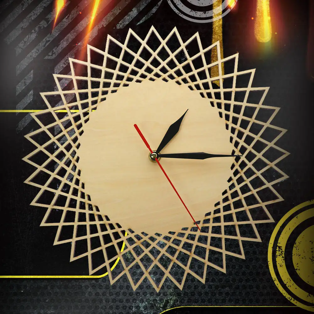 Modern Spiral Hanging Minimalist Wooden Wall Clock Silent Savanna Geometric Clock Watch Wall Art Home Decor Gift Unique Design
Modern Spiral Hanging Minimalist Wooden Wall Clock Silent Savanna Geometric Clock Watch Wall Art Home Decor Gift Unique Design