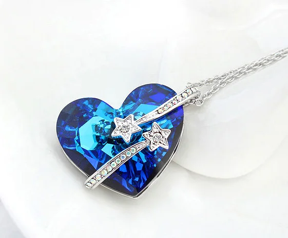 Fashion Crystals from Swarovski Heart Collar Necklaces Gifts for Women Love Wedding Jewelry Necklaces & Pendants Bijoux
Fashion Crystals from Swarovski Heart Collar Necklaces Gifts for Women Love Wedding Jewelry Necklaces & Pendants Bijoux