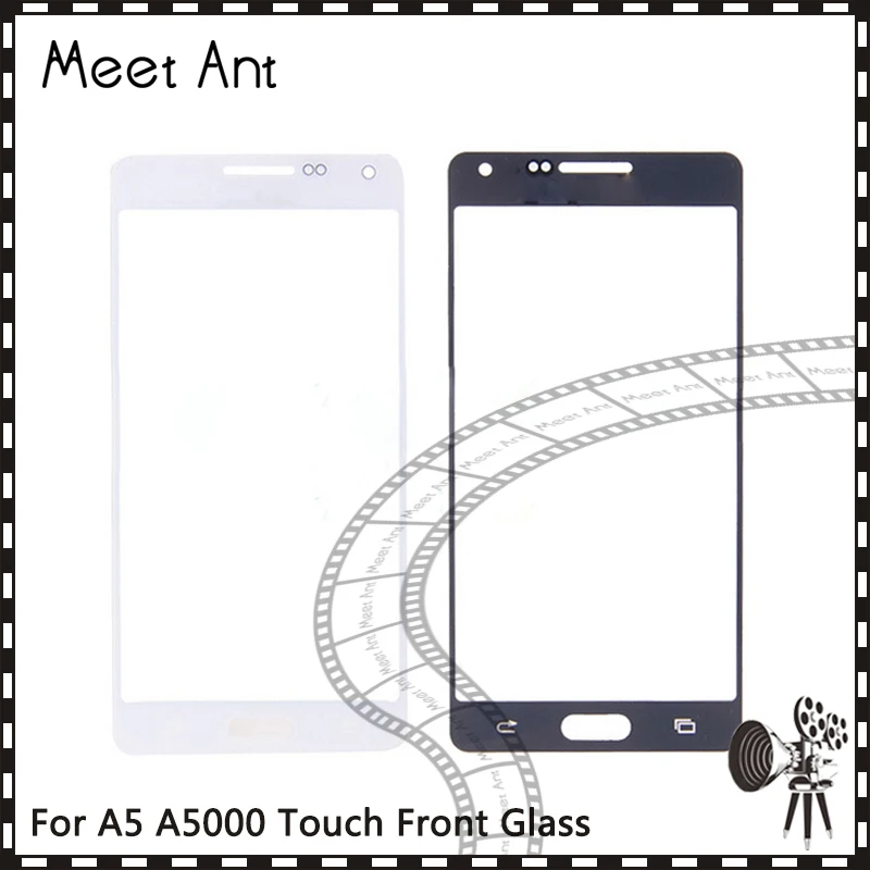10 шт./лот для Samsung Galaxy A5 2015 A500 A500F 2016 A510 A510H A510F 2017 A520 A520F передняя внешняя стеклянная