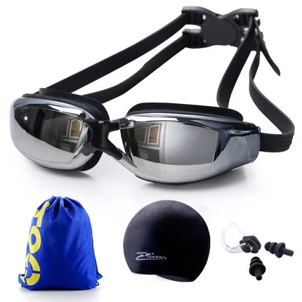 Professional AntiFog myopia Swimming Goggles Adjustable Swim Glasses With Cap And Bag Men Women Swim Goggles sports Swim Eyewear
Professional AntiFog myopia Swimming Goggles Adjustable Swim Glasses With Cap And Bag Men Women Swim Goggles sports Swim Eyewear