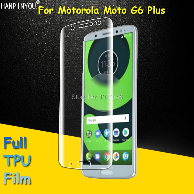 Front Full Coverage Clear Soft TPU Film Screen Protector For Motorola Moto G6 Plus G6Plus 5.93" Cover Curved Parts (Not Glass)
Front Full Coverage Clear Soft TPU Film Screen Protector For Motorola Moto G6 Plus G6Plus 5.93" Cover Curved Parts (Not Glass)