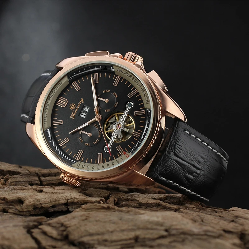 FORSINING Men Automatic Mechanical Wristwatches Genuine Leather Watch Man Skeleton Business Causal Watches Clock Relogio erkek
FORSINING Men Automatic Mechanical Wristwatches Genuine Leather Watch Man Skeleton Business Causal Watches Clock Relogio erkek