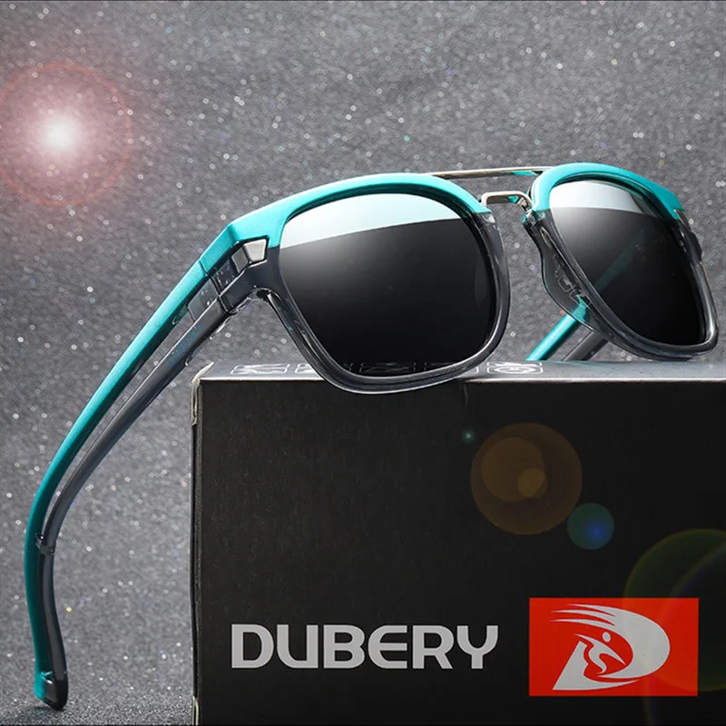 Бренд dubery дизайнерские поляризованные солнцезащитные очки мужские для вождения