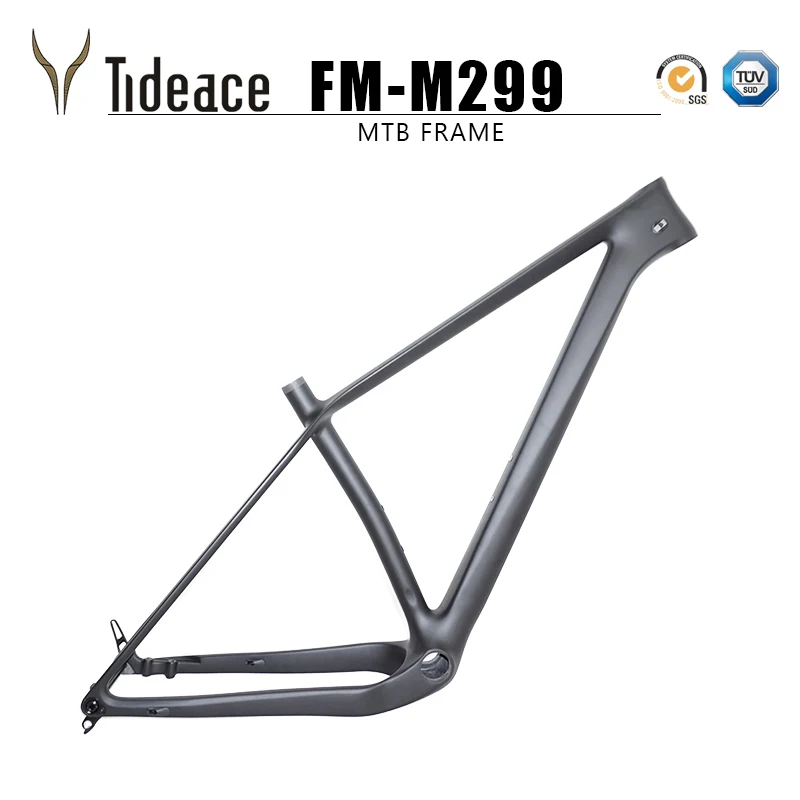 Легкий вес 960g thru axle 148x12 boost MTB карбоновая рама 29er Plus рамы для горного велосипеда 29