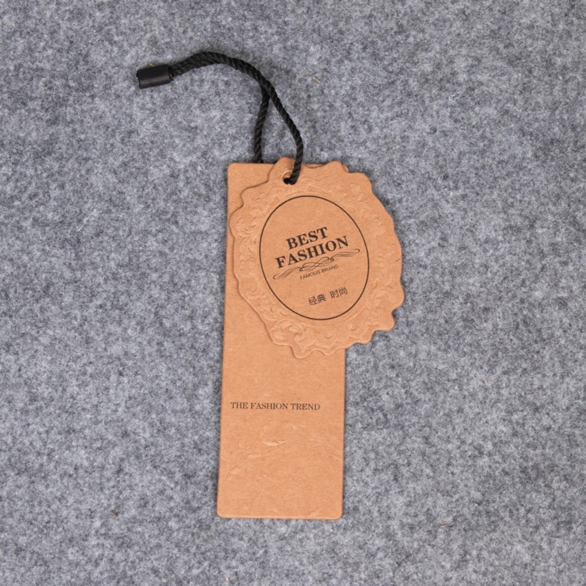 200pcs /lot Customized garment tag print tag logo kraft paper labels tags price tags for clothing
200pcs /lot Customized garment tag print tag logo kraft paper labels tags price tags for clothing