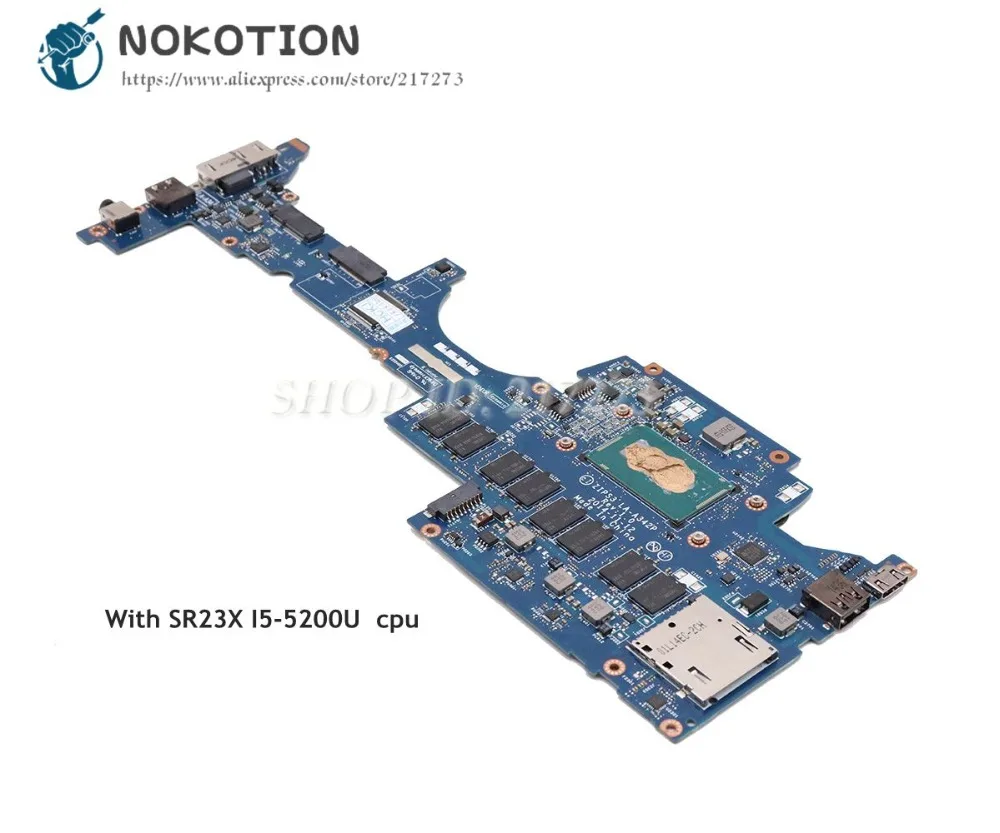 NOKOTION For Lenovo yoga 12 Laptop Motherboard ZIPS3 LA-A342P FRU 04W3336 Main Board SR23X I5-5200U CPU
NOKOTION For Lenovo yoga 12 Laptop Motherboard ZIPS3 LA-A342P FRU 04W3336 Main Board SR23X I5-5200U CPU