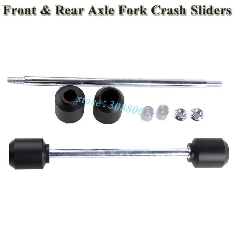 For Kawasaki Z250 Z250SL Ninja 250 Ninja 300 Versys 250 300 Front Axle Fork Crash Slider Motorcycle Accessories Wheel Protector
For Kawasaki Z250 Z250SL Ninja 250 Ninja 300 Versys 250 300 Front Axle Fork Crash Slider Motorcycle Accessories Wheel Protector