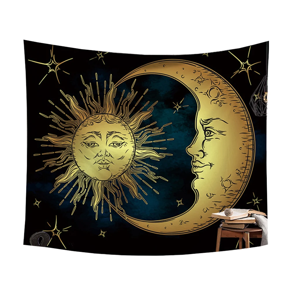 Настенный Гобелен 3d солнце и луна Мандала Настенное подвесное одеяло Прямая поставка гобелен в стиле бохо 
Настенный Гобелен 3d солнце и луна Мандала Настенное подвесное одеяло Прямая поставка гобелен в стиле бохо