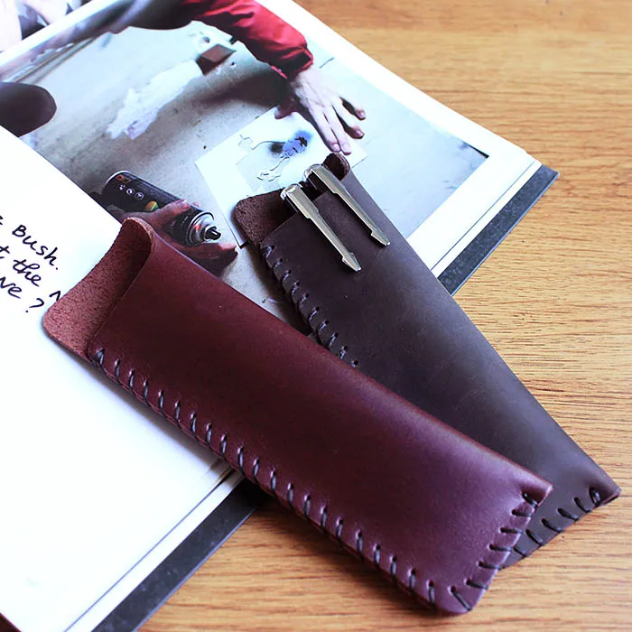 16x5cm top-class retro genuine leather pen bag pencil bag stationery organizer for 2-pens business travel office supplies 1136
16x5cm top-class retro genuine leather pen bag pencil bag stationery organizer for 2-pens business travel office supplies 1136