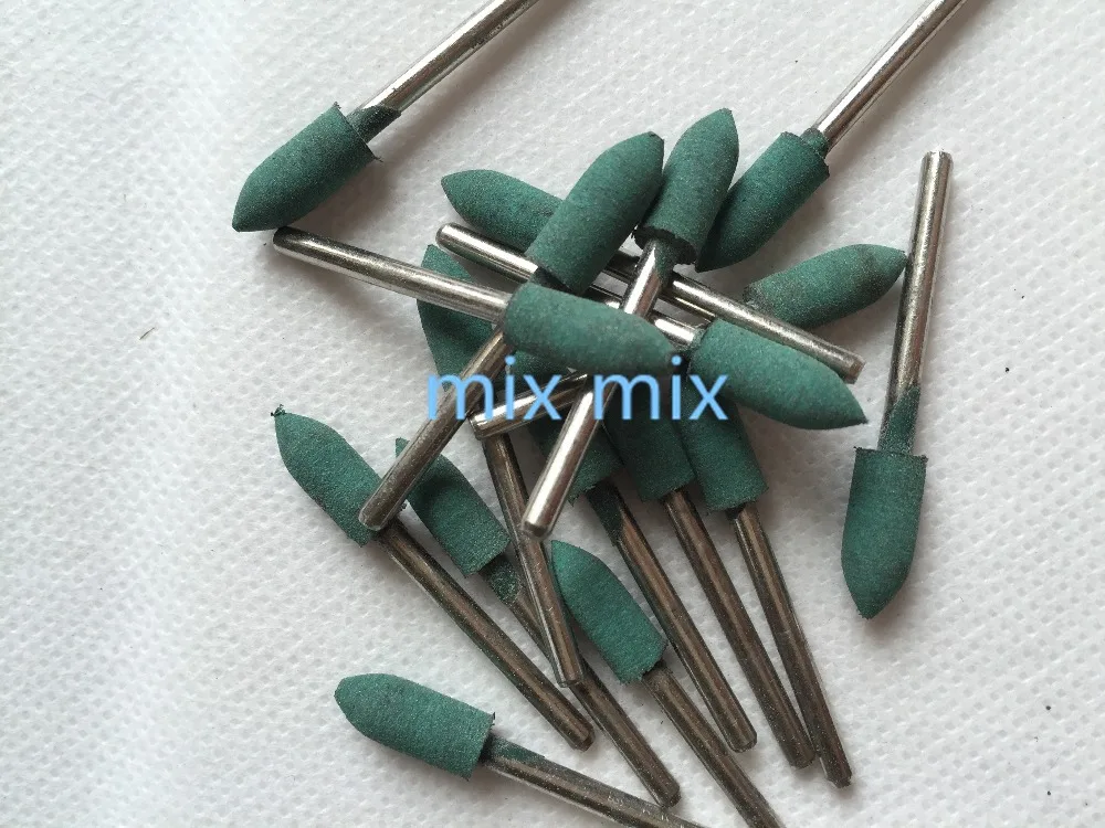 Fixmee 10pcs Rubber Rotary tools polishing burr fits DREMEL 4/5/6/8/10/12mm bullet head, 1/8" shank
Fixmee 10pcs Rubber Rotary tools polishing burr fits DREMEL 4/5/6/8/10/12mm bullet head, 1/8" shank