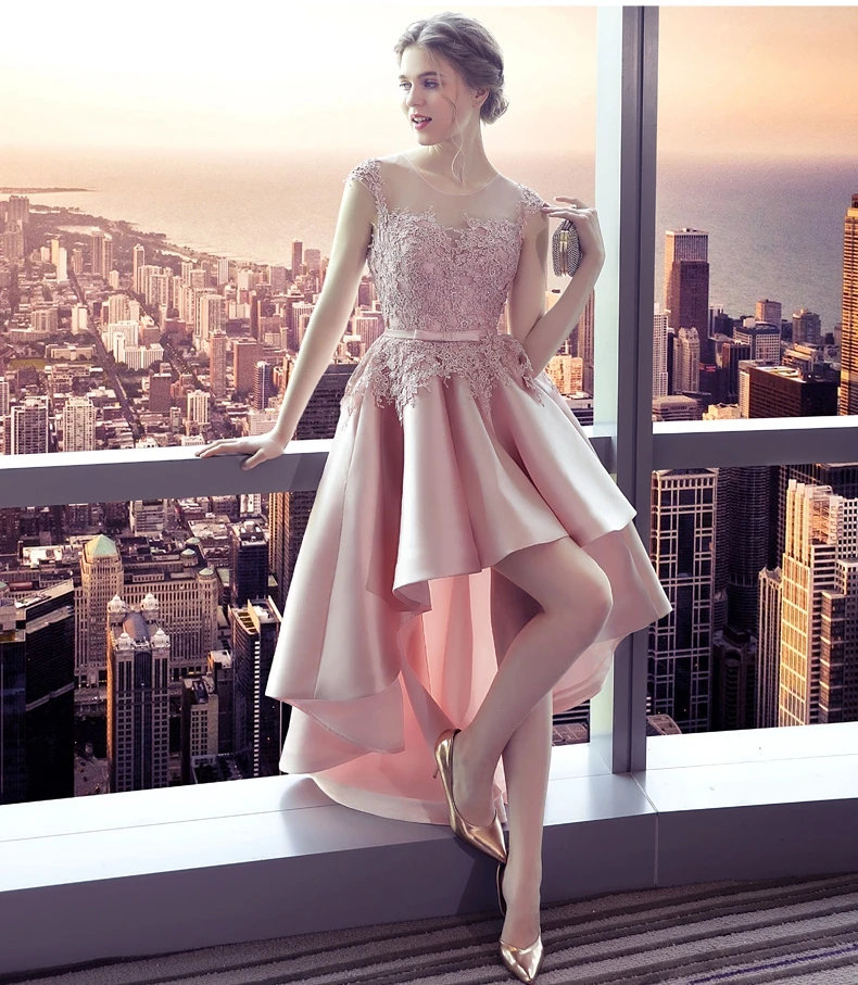 Robe demoiselle d'honneur2020 new lace satin blush pink high low bridesmaid dresses long elegant wedding party gown
Robe demoiselle d'honneur2020 new lace satin blush pink high low bridesmaid dresses long elegant wedding party gown