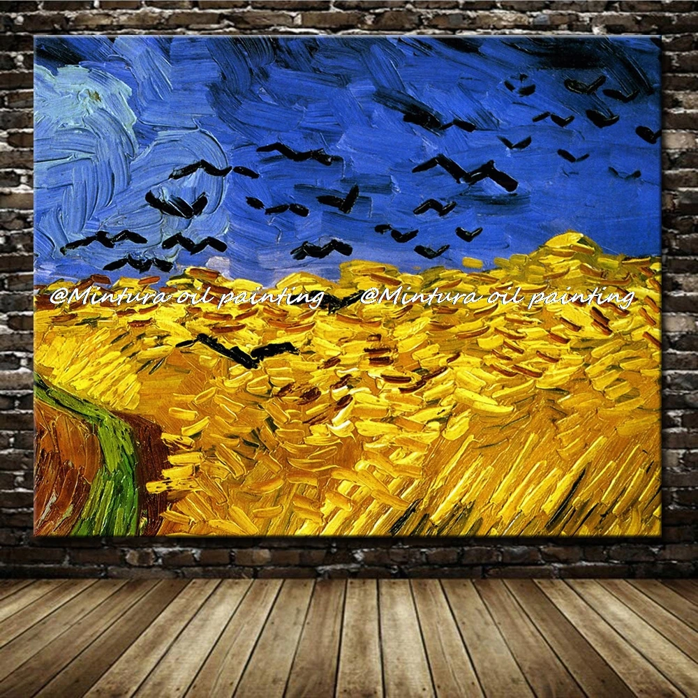 Handpainted Reproduction The Catcher In The Crows Of Vincent Van Gogh Impressionist Famous Oil Painting On Canvas For Home Decor
Handpainted Reproduction The Catcher In The Crows Of Vincent Van Gogh Impressionist Famous Oil Painting On Canvas For Home Decor