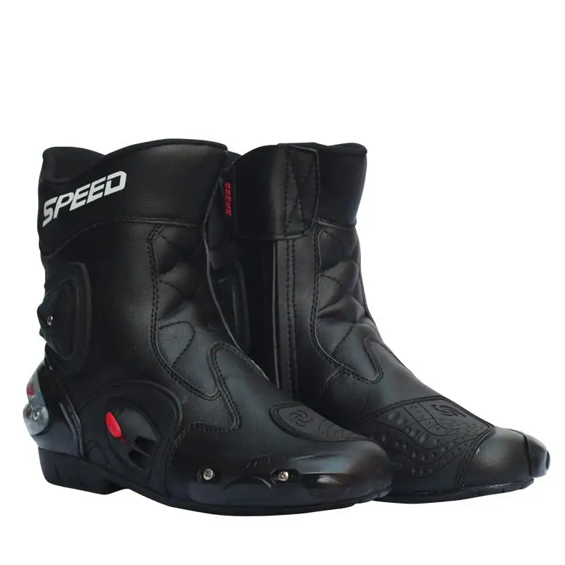 Motorcycle Racing Boots Leather Waterproof Riding Shoes Microfiber Motorbike Motocross Off-Road Protective Gears Moto Boots
Motorcycle Racing Boots Leather Waterproof Riding Shoes Microfiber Motorbike Motocross Off-Road Protective Gears Moto Boots