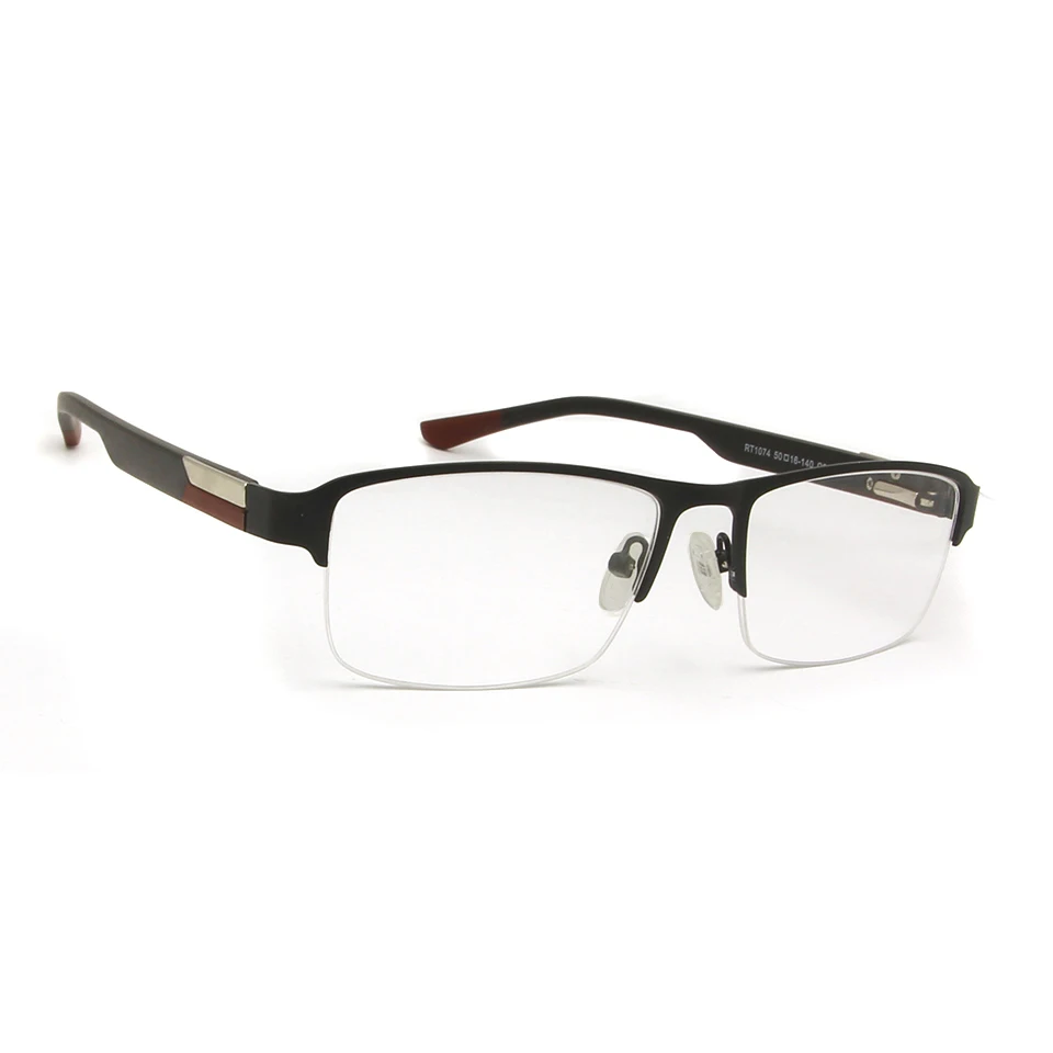SORBERN Men Optical Frames Myopia Glasses Alloy Metal Business Eyeglasses Half Rim Prescription Eyewear Male Nerd Glasses
SORBERN Men Optical Frames Myopia Glasses Alloy Metal Business Eyeglasses Half Rim Prescription Eyewear Male Nerd Glasses