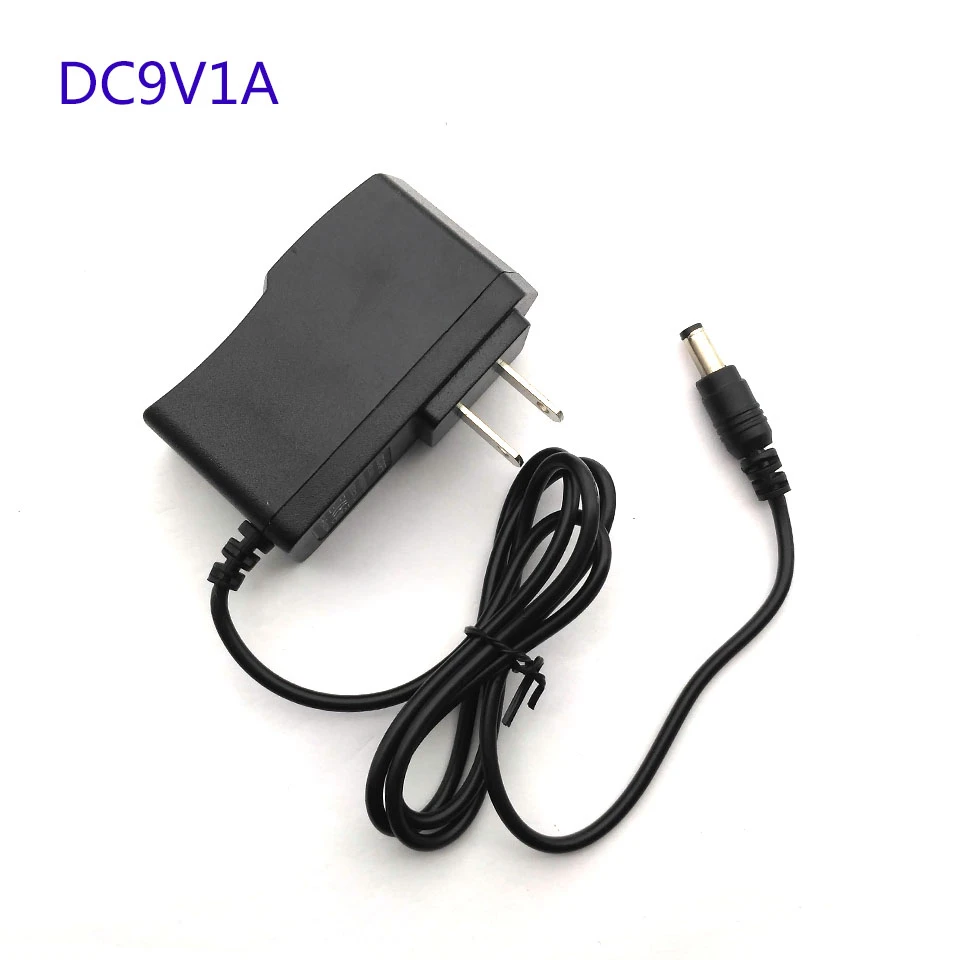DC 9V1A 9V 1A Power Supply AC 100V-240V Converter Adapter Charger 5.5mm X 2.1mm 1000mA
DC 9V1A 9V 1A Power Supply AC 100V-240V Converter Adapter Charger 5.5mm X 2.1mm 1000mA