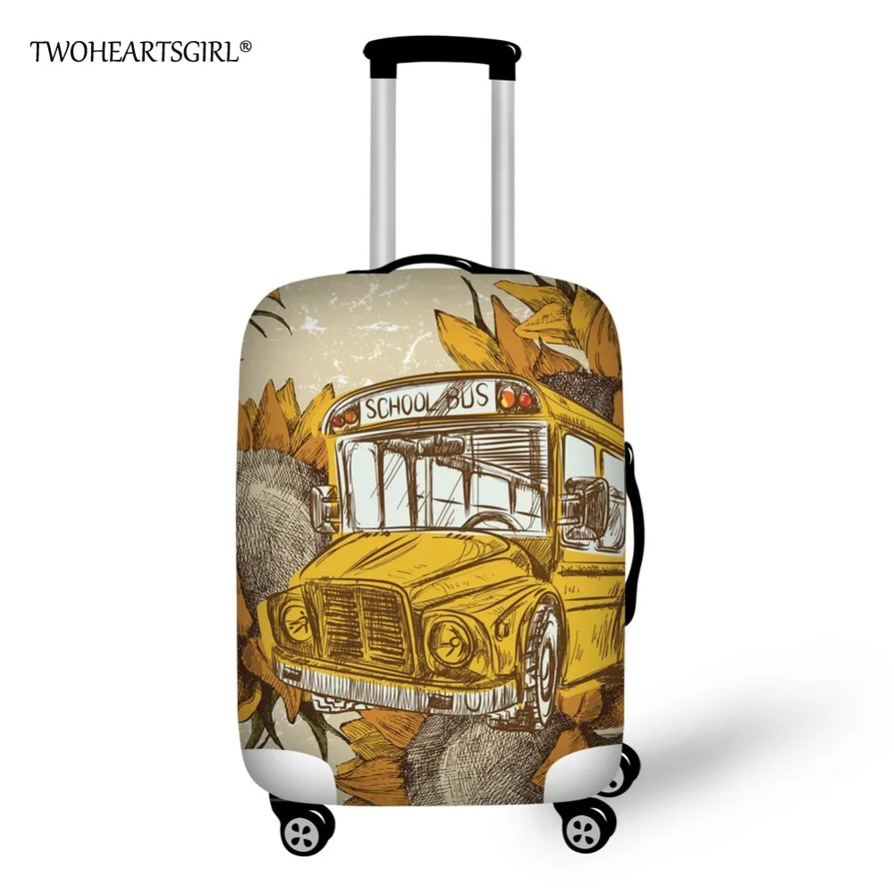 Twoheartsgirl Cartoon Bus Printed Luggage Protective Dust Cover Elastic 18-32 inch Travel Suitcase Cover Baggage Cover Zipper
Twoheartsgirl Cartoon Bus Printed Luggage Protective Dust Cover Elastic 18-32 inch Travel Suitcase Cover Baggage Cover Zipper