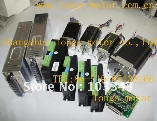 4Axis CNC controller kit 425oz &1232oz-in Stepper Motor, stepper motor driver DM542A DM860A,controller DB25 CNC/MILL
4Axis CNC controller kit 425oz &1232oz-in Stepper Motor, stepper motor driver DM542A DM860A,controller DB25 CNC/MILL