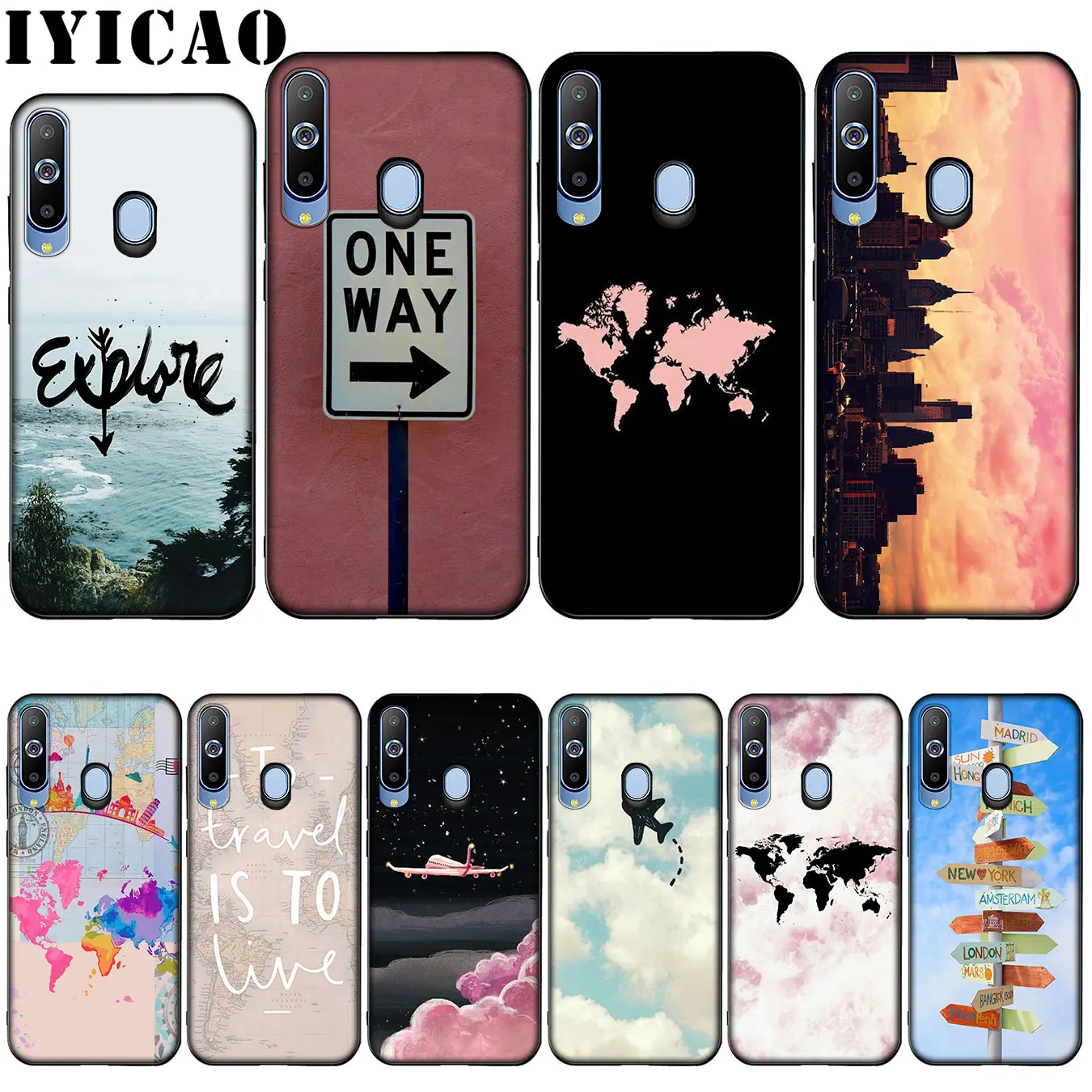 Силиконовый мягкий чехол для Samsung Galaxy A10 A30 A40 A50 A70 M10 M20 M30|Бамперы| |