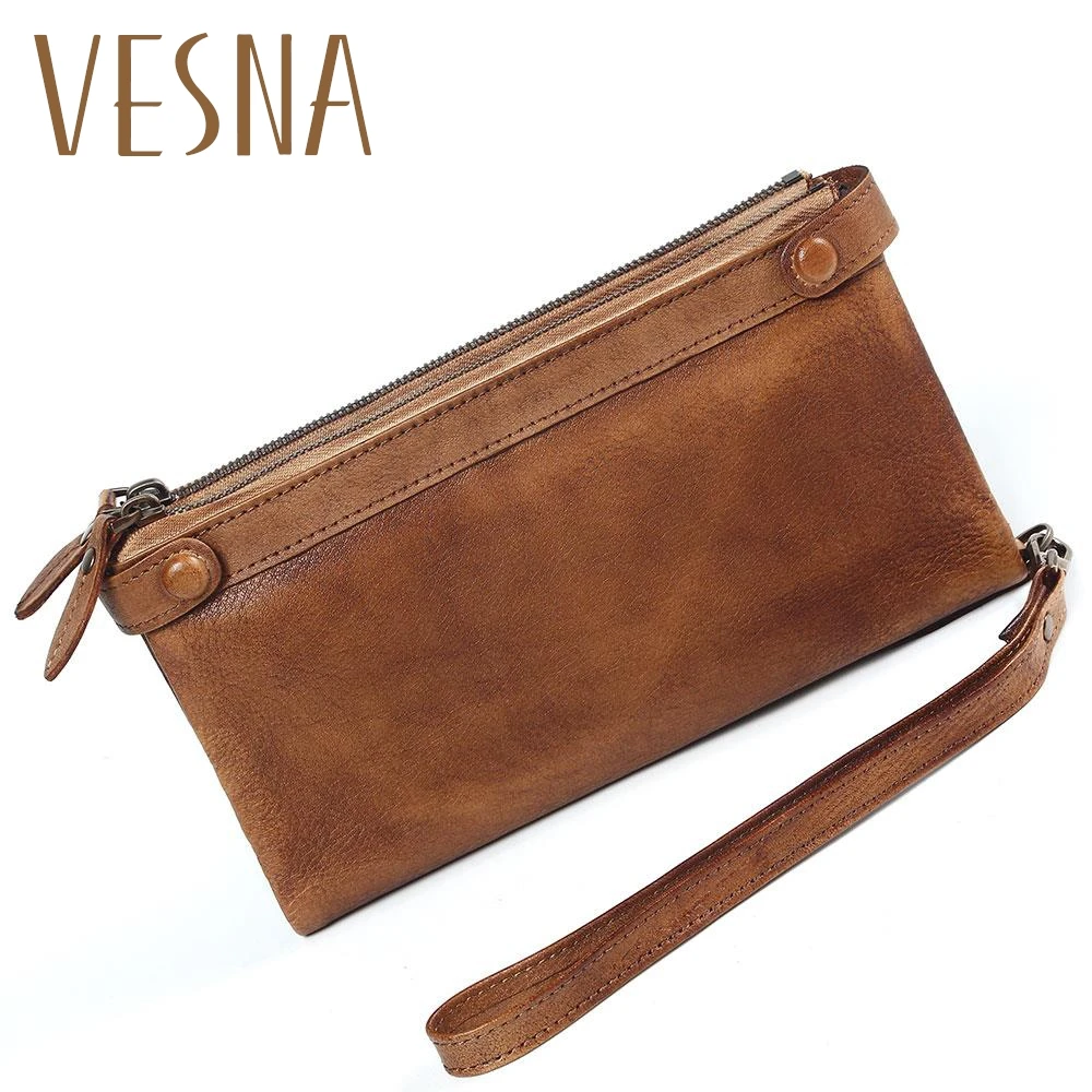 Women Brush Retro High Capacity Ladies Purse Long Vintage Leather Clutch Painting Wallet Zipper Coin Card Holder
Women Brush Retro High Capacity Ladies Purse Long Vintage Leather Clutch Painting Wallet Zipper Coin Card Holder