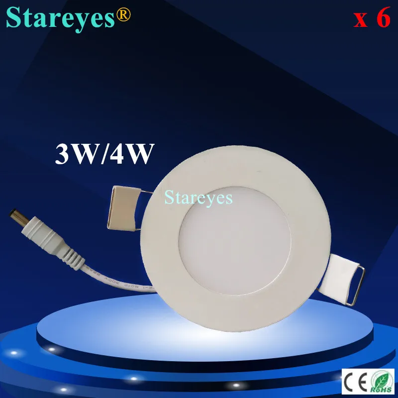 Free shipping 6 pcs Round led panel light 3W 4W AC90-265V 2835 SMD spotlight bulb lamp downlight lighting led ceiling light
Free shipping 6 pcs Round led panel light 3W 4W AC90-265V 2835 SMD spotlight bulb lamp downlight lighting led ceiling light