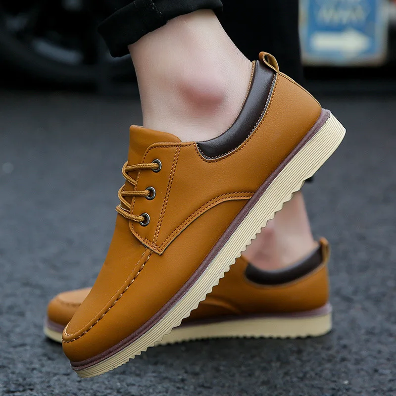 2019 autumn new men's shoes casual shoes men's shoes Korean version of the trend of shoes wild England tooling men
2019 autumn new men's shoes casual shoes men's shoes Korean version of the trend of shoes wild England tooling men
